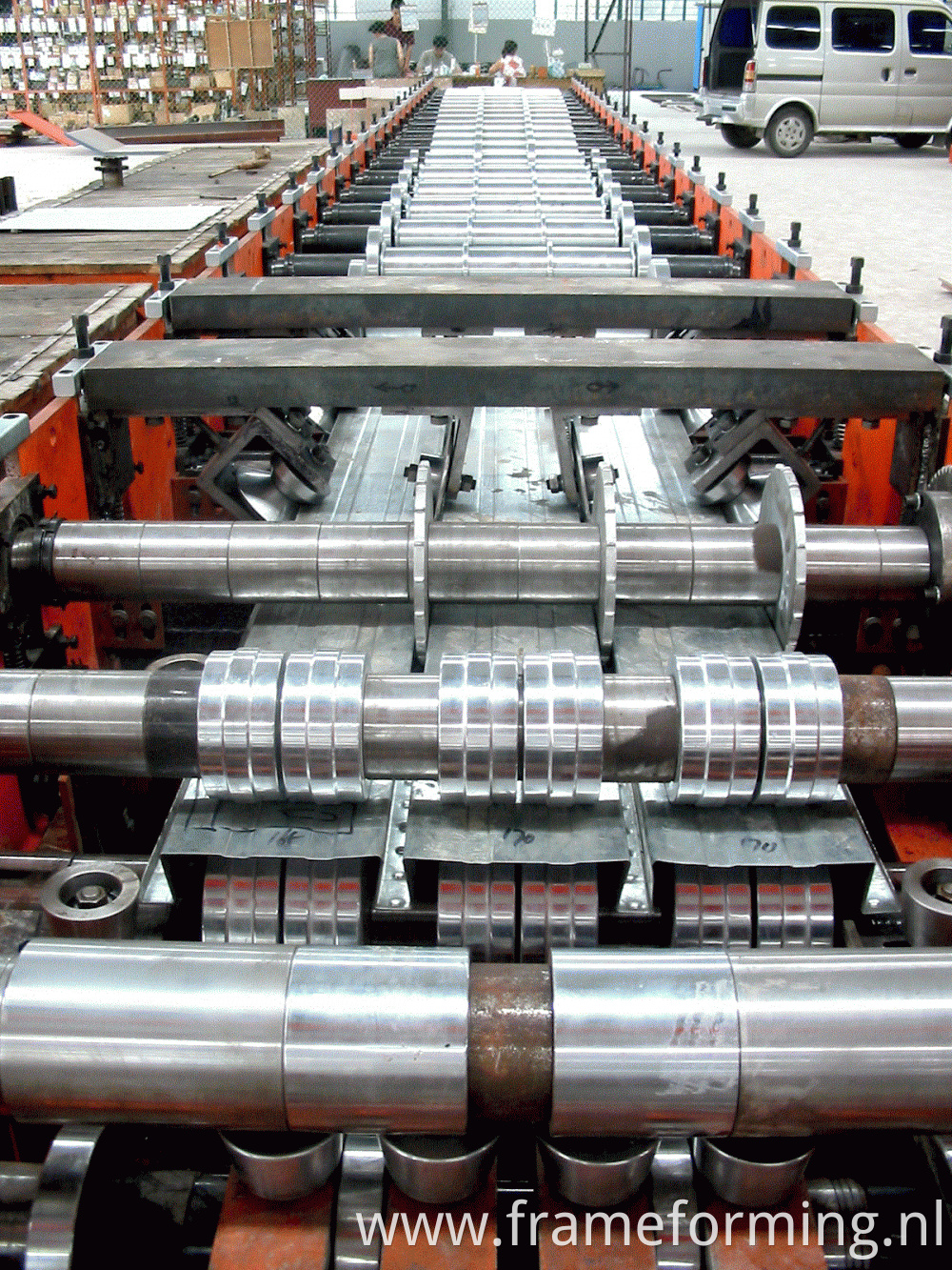 Steel Deck Roll Forming Machine